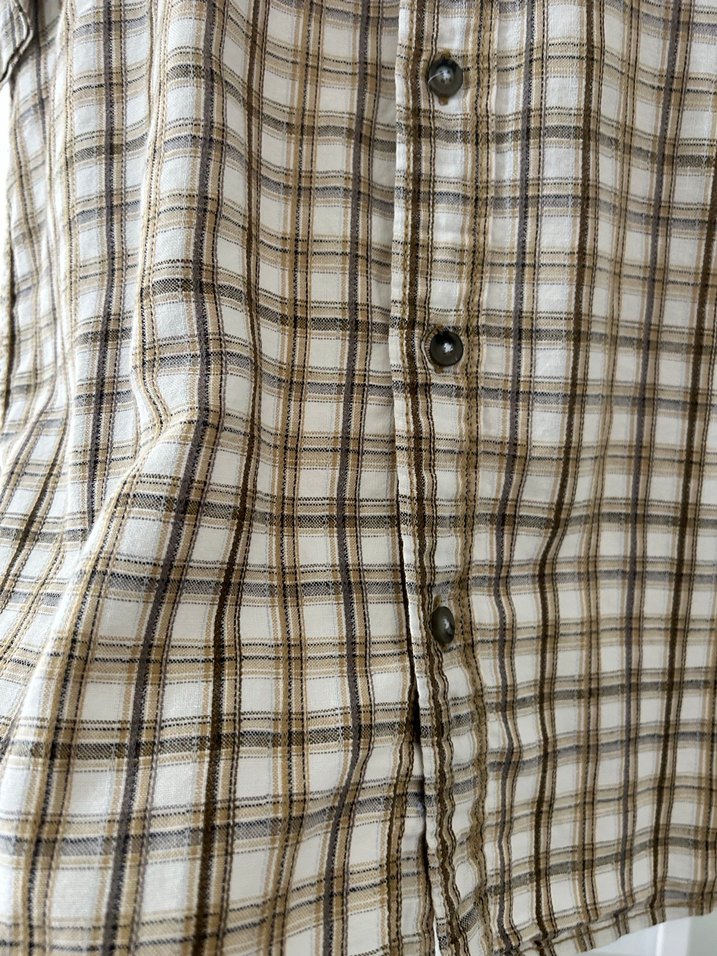 CAMEL ACTİVE Erkek Kısa Kollu Ekose  Gömlek - Görsel 2