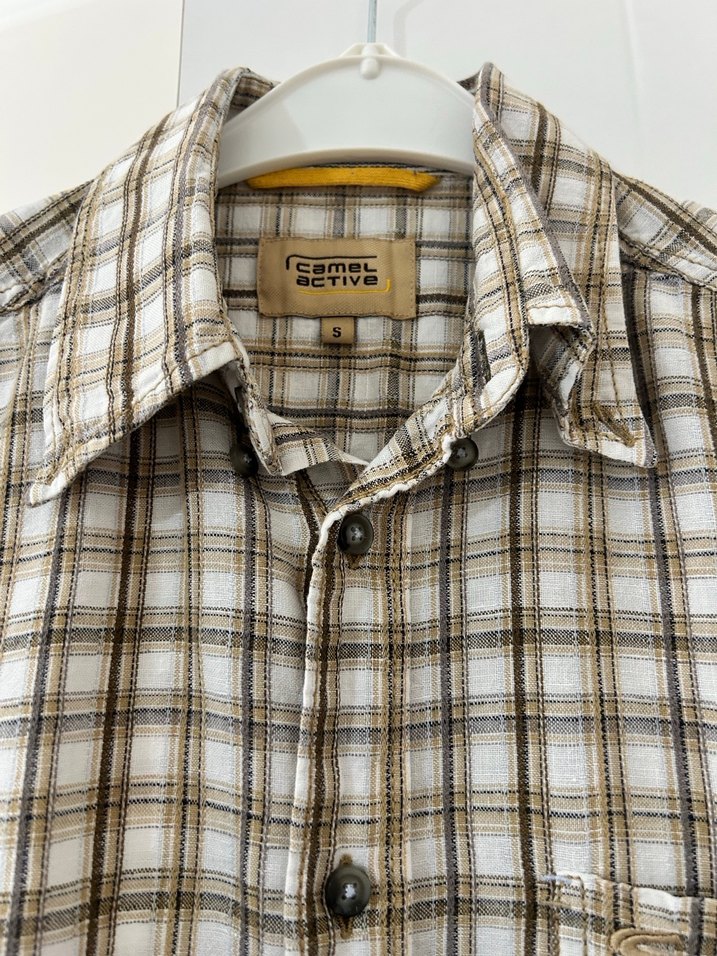 CAMEL ACTİVE Erkek Kısa Kollu Ekose  Gömlek - Görsel 3