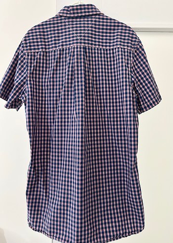 TOMMY HILFIGER ERKEK Kısa Kollu Düğmeli Pamuklu Gömlek - Görsel 3