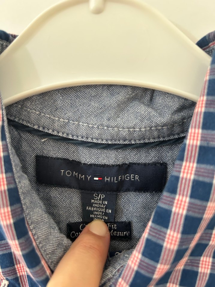 TOMMY HILFIGER ERKEK Kısa Kollu Düğmeli Pamuklu Gömlek - Görsel 4