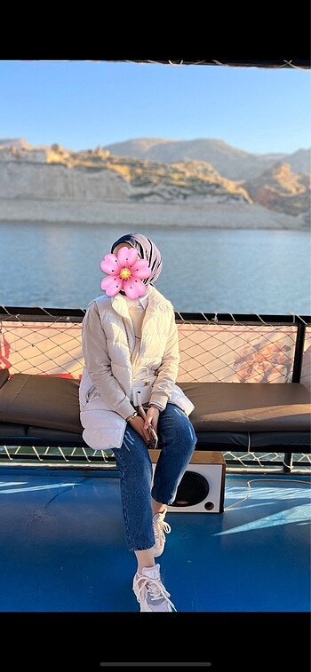 Beyaz şişme yelek - Görsel 3