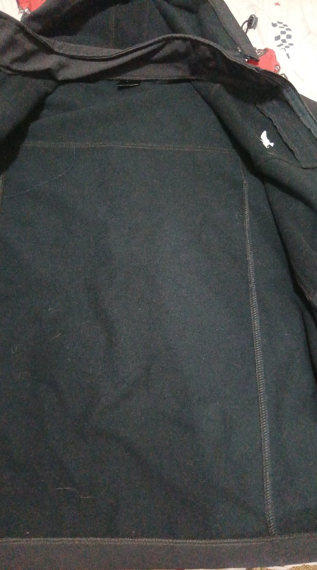 Erkek Siyah Fermuarlı Yüksek Yakalı Polar - Görsel 3