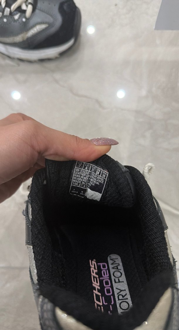 Gri Bağcıklı Kadın Spor Ayakkabı - Görsel 2