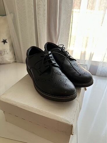 Erkek çocuk klasik ayakkabı - Görsel 4