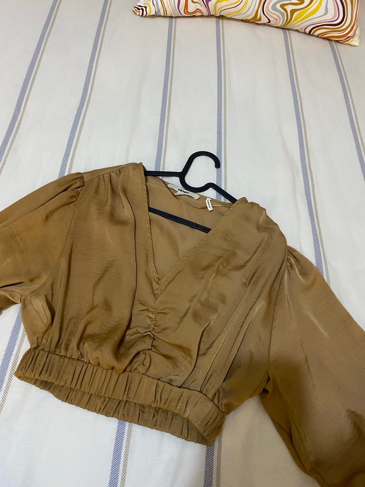 Saten Görünümlü Kahverengi - Görsel 2