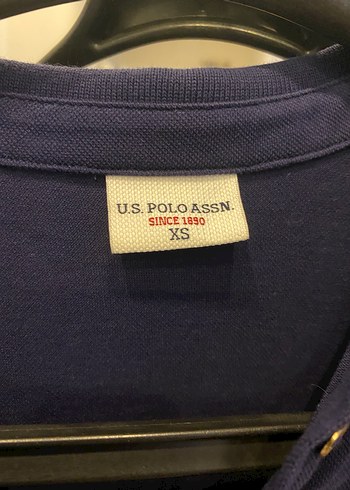 Lacivert Polo Yaka Kısa Kollu Elbise - Görsel 4