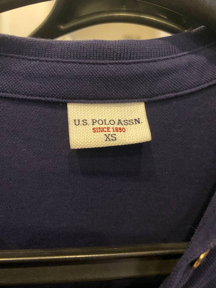 Lacivert Polo Yaka Kısa Kollu Elbise - Görsel 4