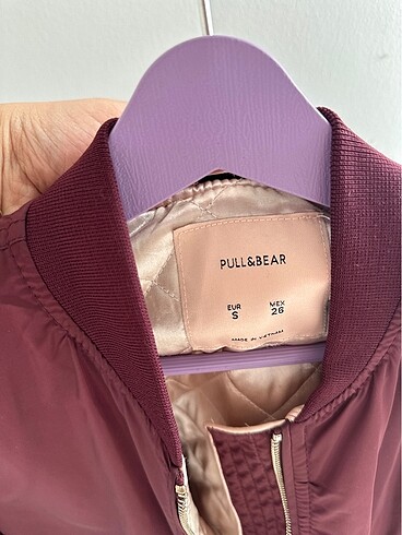Pull and Bear Bordro Bomber ceket
