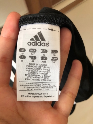 universal Beden Adidas mayo orjınaldir