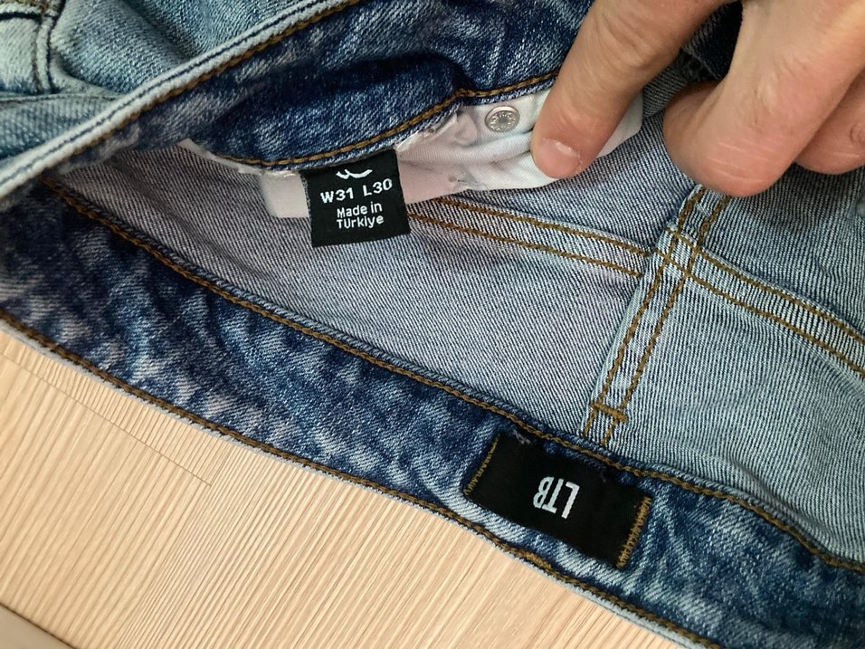 Erkek Gri Mavi Denim Regular Fit Jean - Görsel 2