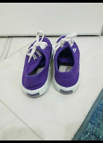 36 Beden Superga bez ayakkabı 