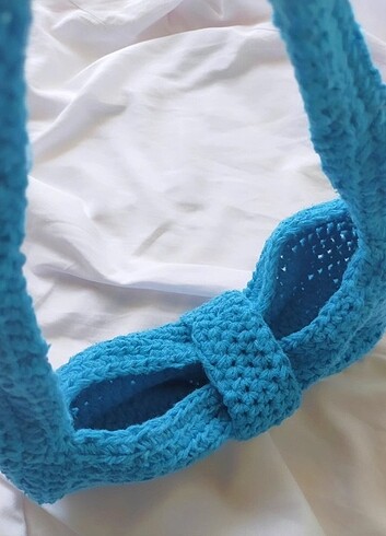 Tasarımcı Kurdele Çanta | Crochet Bow Bag