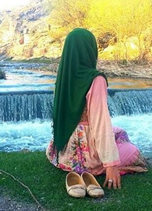 Saf pamuk etnik otantik pembe elbise #hint #desenli #otantik #et