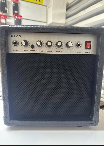 GA-15 gitar amfisi sorunsuz çalışır durumda - Görsel 4