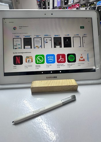 Samsung note 10.1 Tablet ve Stylus Kalem - Görsel 2