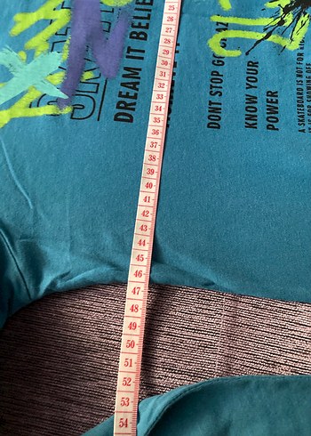 Erkek Çocuk Mavi Baskılı Sweatshirt - Görsel 5