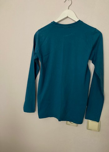 Erkek Çocuk Mavi Baskılı Sweatshirt - Görsel 2