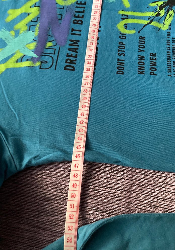 Erkek Çocuk Mavi Baskılı Sweatshirt - Görsel 5