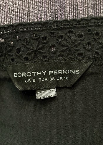 Siyah Düğmeli Gösterişli Kolsuz Kadın Bluz 38 beden - Görsel 6