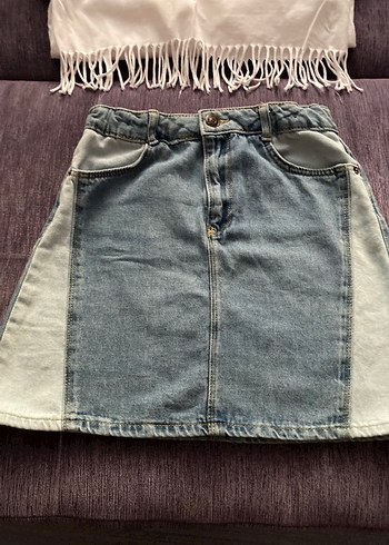 Beyaz Baskılı Kız Tişörtü - Kısa Kollu - Görsel 2