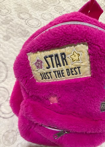 Renkli Pembe Peluş Çocuk Sırt Çantası LCWaikiki - Görsel 2