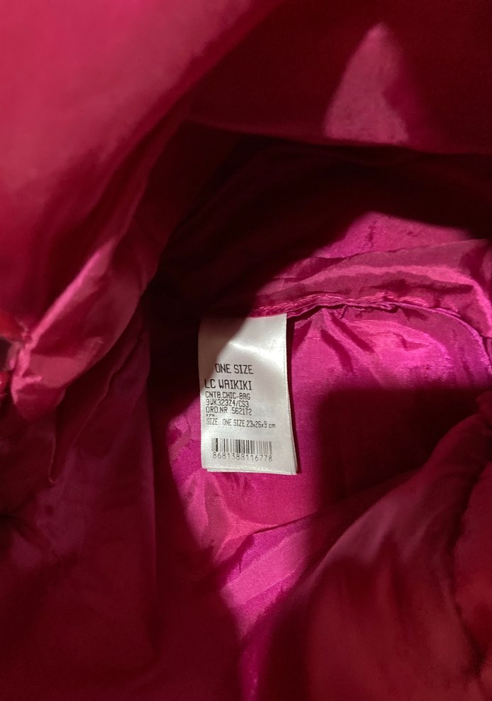 Renkli Pembe Peluş Çocuk Sırt Çantası LCWaikiki - Görsel 4