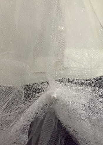 Beyaz Fırfırlı Kız Çocuk Etek - Görsel 9