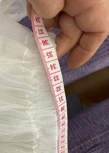 Beyaz Fırfırlı Kız Çocuk Etek - Görsel 6