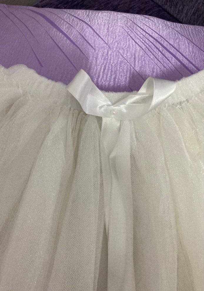 Beyaz Fırfırlı Kız Çocuk Etek - Görsel 2