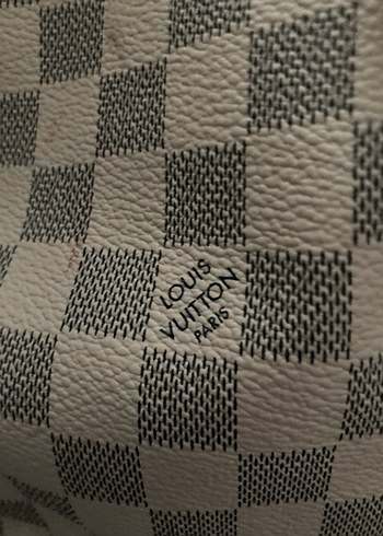 Bej Ekose Deri Kadın Çanta - Görsel 11