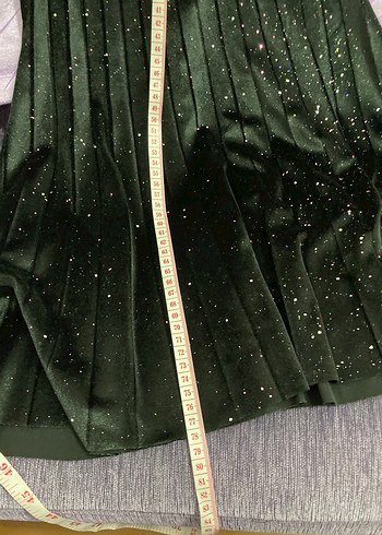 Kız Çocuk Siyah Piliseli Uzun Kollu Elbise - Görsel 6