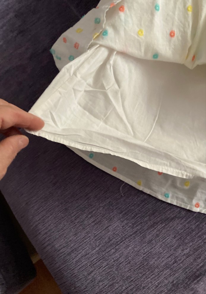 Nakışlı Çok Renkli Bohem Kız Elbisesi LCWaikiki 9,10 yaş - Görsel 3