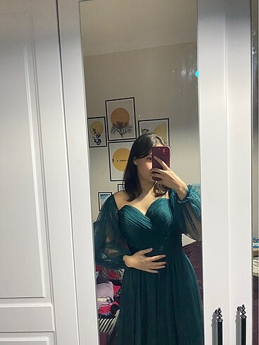Diğer Yeşil abise elbise