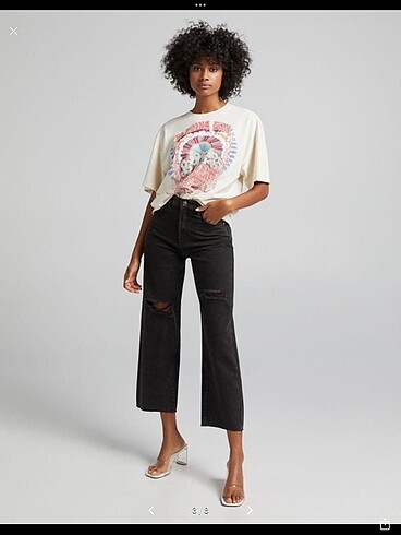 Bershka siyah kot