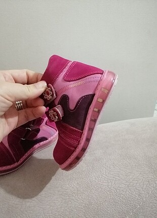 21 Beden pembe Renk 21 no ortopedik kızayakkabısı