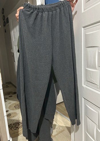 Gri Uzun Kollu Takım - Görsel 3