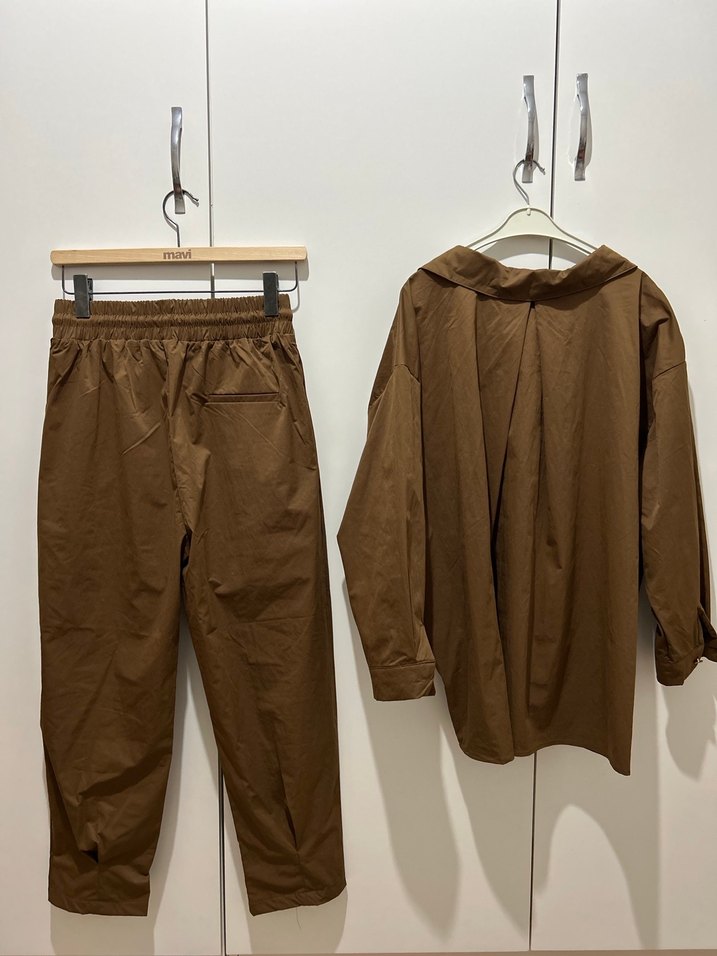 Kahverengi Rahat Takım - Görsel 2