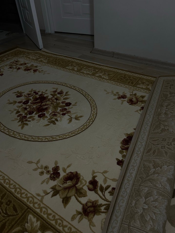 Bordo Çiçek Desenli Klasik Halı PADİŞAH 4 metrekare - Görsel 2