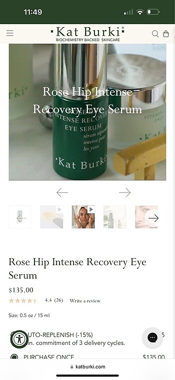 Kat Burki Eye Serum - Görsel 5