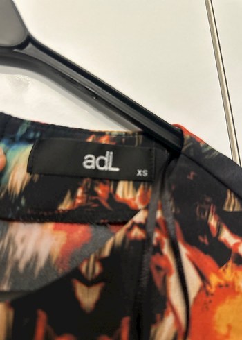 Çok Renkli Bağlama Desenli Uzun Kollu Bluz - Görsel 2