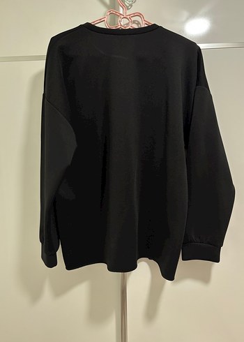 Trendyol & Milla Siyah Nakışlı Kadın Sweatshirt
