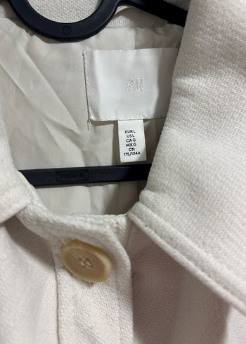 xl Beden beyaz Renk H&M Ekru Kaban