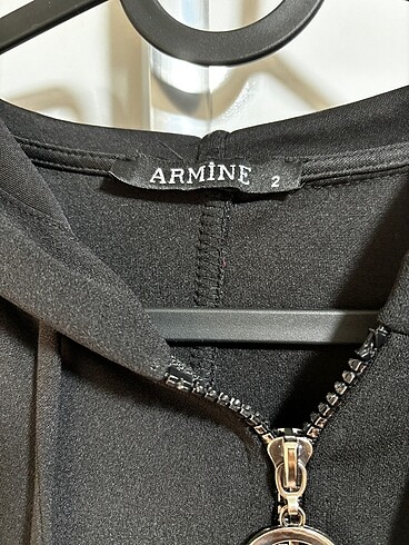 Armine Siyah tunik ceket