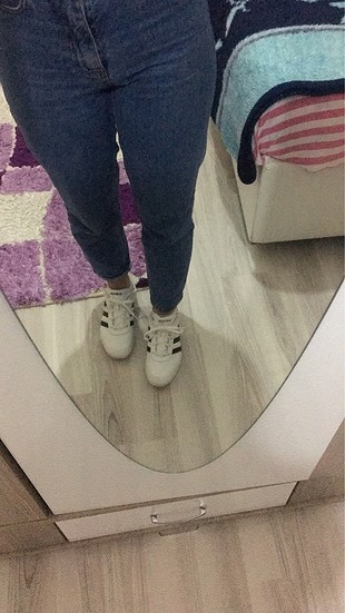38 Beden beyaz Renk Adidas orijinal