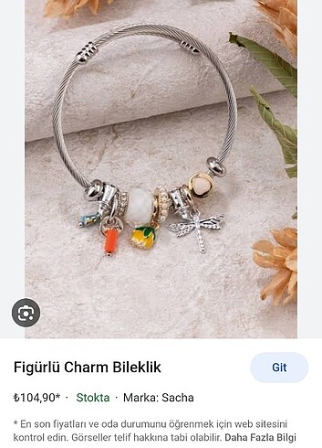 Charm Bileklik