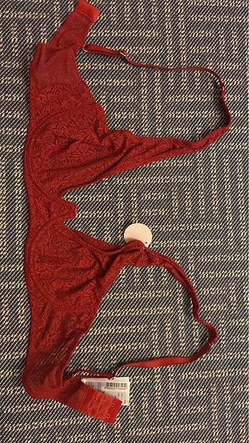 Balenli kırmızı bralet 85b