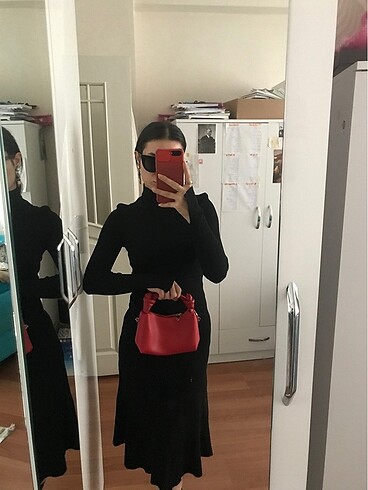 xs Beden siyah Renk H&M elbise