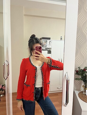 m Beden pembe Renk zara ceket