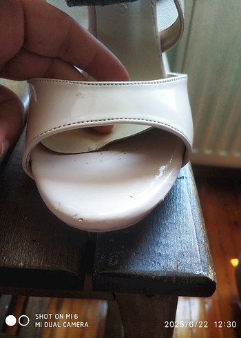 Pudra Kadın Platform Topuklu Ayakkabı - Görsel 7