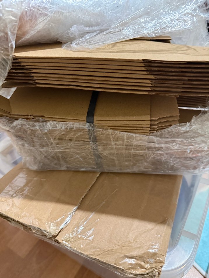 11x11 cm Açılır Kraft Kutu - Görsel 2